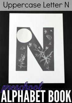 the uppercase letter n is for alphabet book