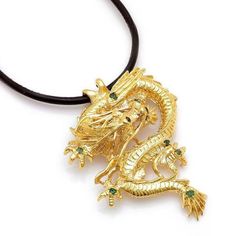 I do not accept off-site ads order. This is my own design with 24K Pure Gold and natural gemstones. I make this dragon pendant by myself so I can guarantee gold purity. Price is only for dragon pendant not included necklace. It will take about 2 week for processing. If customer want to purchase necklace, please send me a message. If you want lower cost and no tax, Please visit my personal webstore. *Metal : 24K Solid Gold(99.9% Pure Gold) *Metal Weight: About 37 grams *Authorized Gem Certificati Gold Dragon Design Round Pendant Jewelry, Gold Necklace With Dragon Design Collectible, Yellow Gold Dragon Design Jewelry Gift, Gold Round Pendant With Dragon Design, Yellow Gold Jewelry With Dragon Design For Gift, Luxury Gold Dragon Design Jewelry, Yellow Gold Dragon Pendant Jewelry, Yellow Gold Dragon Design Pendant Jewelry, Luxury Gold Jewelry With Dragon Design