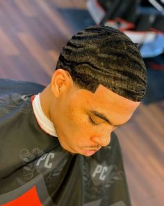 Men Waves Haircut, Black Man Haircut Fade, Cornrow Braids Men, Fade Haircut Designs, Black Boys Haircuts