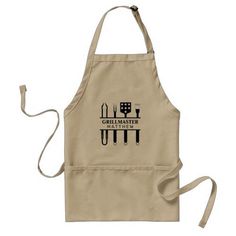 an apron with the words barista on it and a coffee cup in the middle