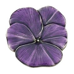 PRICES MAY VARY. Danforth Purple Pansy Brooch Pin – Bring the freshness of a pansy flower to your attire with this pewter brooch pin. It’s hand-painted in a delicate purple hue with fine detailing on the heart-shaped petals. Floral Themed Accessory – Pansies are admired for their vibrant colors and beautiful pattern. This flower-themed brooch pin is the perfect pick for anyone who loves floral-themed accessories. Versatile Brooch Pin – Use this flower brooch pin to accessorize your coat, shawl, Cheap Flower Shaped Brooches For Spring, Purple Poppy Pin, Purple Brooch, Gemstone Brooch, Brooch Dress, Purple Pansy, Pansies Flowers, Spring Sign, Gold Brooches