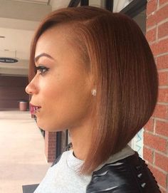 Hairstyles For Thick Hair, Hairstyle Gallery, Relaxed Hair, Short Bob, Bob Cut, Thick Hair, Hair Dos