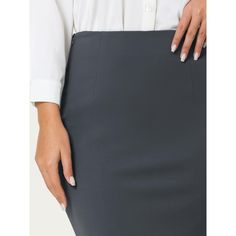 STYLE - Keep your look professional and stylish in this fishtail skirt from Hobemty, featuring a high waist, ruffle hem, stretchy fabric, and midi length. OUTFIT - Pair with solid shirts and high heels for a chic office look. OCCASION - Focused on Ladies' Semi-Formal Wear - This skirt can be a perfect addition to almost any outfit from formal to daily wear, great for work, meetings, office, businesses, work, parties, cocktails, weddings, casual, daily dressing, etc. Work Parties, Women's Office, Work Meetings, Semi Formal Wear, Bodycon Pencil Skirt, Bodycon Midi Skirt, Womens Office, Basic Skirt, Fishtail Skirt