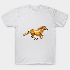 watercolor horse -- Choose from our vast selection of Crewneck and V-Neck T-Shirts to match with your favorite design to make the perfect graphic T-Shirt. Pick your favorite: Classic, Boxy, Tri-Blend, V-Neck, or Premium. Customize your color! For men and women. Running Horse, Horse Horse, Running Horses, Horse T Shirts, Embroidery Designs, Graphic T Shirt, V Neck T Shirt, Graphic Tshirt, Tshirt Designs