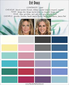 Soft Summer Makeup, Cool Summer Palette, Light Summer Color Palette, Spring Skin, Soft Summer Palette, Soft Summer Color Palette, Casual Elegant Style, Soft Summer Colors, Jennifer Aniston Style