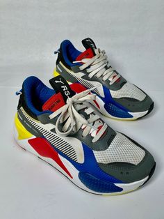 Puma RS-X Toys Mens 6 US Running | Rare. Condition is "Pre-owned". Shipped with USPS Priority Mail. Puma Rs X Toys, Puma Rs X, Puma Rs-x, Puma Rs, Mens Shoes Sandals, Shoes Puma, Puma White, Puma Shoes, Brooks Sneaker