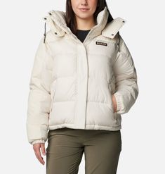 Zip into warmth in this winter-ready jacket, featuring advanced repellency protection, 100% recycled insulation, and details to help seal out the elements. Mountaineering Gear, Best Carry On Luggage, Ski Boots, Columbia Jacket, Snow Shoes, Columbia Sportswear, Down Jacket, Vest Jacket, Latest Fashion Trends