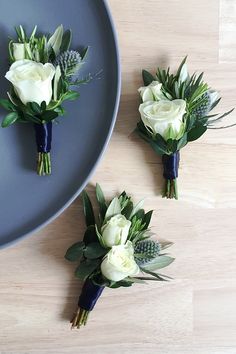 wedding buttonholes Best Man Boutonniere, Mens Button Hole Flowers, Unique Mens Boutineers Wedding, Boutonniere Ideas Prom, Boutinerres Wedding, Navy Wedding Flowers Bouquets, Mens Buttonholes Wedding, Men’s Boutineer, Bottoniere Wedding