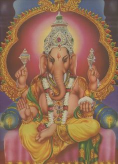 an image of the god ganesha