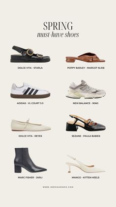 #spring #ootd #musthaves #shoes #ideias #ideen #inspiration #fashion #style Capsule Wardrobe Shoes, Must Have Shoes, Clothes Capsule Wardrobe, Spring Ootd, Modesty Outfits, Shoes Outfit Fashion, Classy Shoes, Trending Sandals, Fashion Capsule