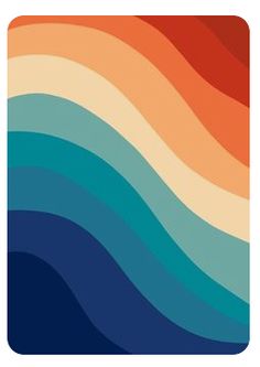 an abstract rainbow colored background with wavy lines