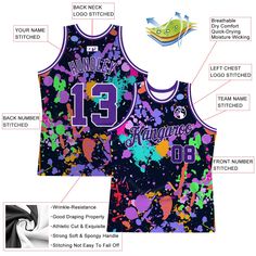 an image of a basketball jersey with the name and number 13 on it