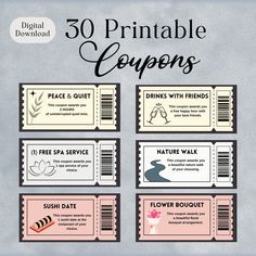 the 50 printable coupons are available for purchase