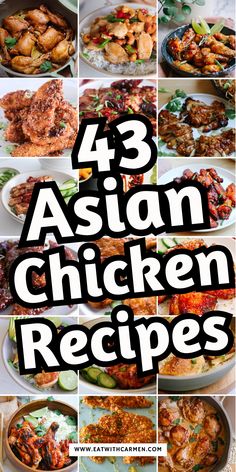 Looking for Asian-inspired chicken recipes that everyone will love? This collection of 40 recipes brings bold flavors, healthy ingredients, and easy prep to your table. From stir-fry to air-fried chicken dishes, these are perfect for quick dinners, meal prep, or family feasts. Save this pin for flavorful meals that cater to every craving! Asian Recipes With Chicken, Chicken And Rice Dishes, Flavorful Meals, Asian Chicken Recipes, Recipes With Chicken, Best Chinese Food, Recipe Cover, Easy Asian Recipes, Air Fried Chicken