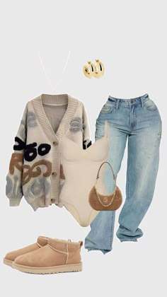 Beige girl Mode Harajuku, Ropa Upcycling, Mode Zara, Skandinavian Fashion, Neue Outfits, Cute Lazy Day Outfits, Looks Street Style, Cute Comfy Outfits