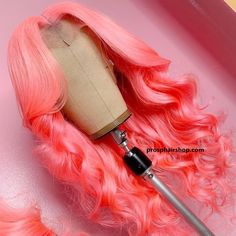 Colored Lace Front Wigs, Body Wave Lace Front Wigs, Wavy Wig, Pink Body, Body Wave Hair, Peruvian Hair, Hair Shop, Wig Human Hair, Hair Density