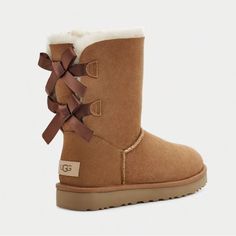 Ugg Bailey Bow Boot In Chestnut Size 8 Worn Once, Like New. Ugg Bailey Bow, Wishlist Ideas, Bailey Bow Uggs, Bow Boots, Ugg Bailey, Shoes Ugg, Bailey Bow, Chestnut Color, App Covers