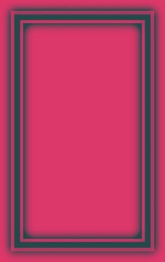 an empty square frame in pink and black on a red background with space for text