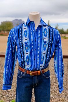 Arctic Button Down by Western Wits - The Glamorous Cowgirl Athletic Models, Western Apparel, Vacation Beach, Hoodies For Sale, Western Outfits, Shoulder Sleeve, Fabric Cotton, Button Downs, Shirt Style