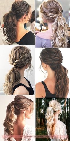 Face Hairstyles, Stylish Ponytail, Hairdo Wedding, Long Face, Choppy Hair