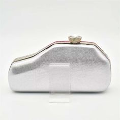 Clutch Bag For Women Who Go For Shopping, Dating, Evening Party or Wedding. Elegant Portable Clutch Bag, Elegant Portable Evening Bag, Evening Clutch Box Bag With Pearl Handle, Formal Clutch Box Bag With Pearl Handle, Elegant Formal Portable Shoulder Bag, Elegant Silver Portable Bag, Formal Pearl Handle Clutch Box Bag, Silver Clutch Box Bag For Events, Elegant Portable Formal Bags