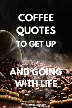 These coffee quotes will help to get up and going with your life!

For countless individuals, coffee surpasses its status as a mere drink - it's an indispensable lifeline, a fundamental aspect of their daily life.

This extraordinary beverage, with its distinctive mix of flavors and textures coupled with caffeine, delivers a vital surge of energy that dispels tiredness, accelerates the metabolism and even contributes to fat loss.

But the magic of coffee isn't confined to its physical benefits. 

The act of consuming coffee has been associated with a boost in productivity and an improvement in several cognitive faculties.