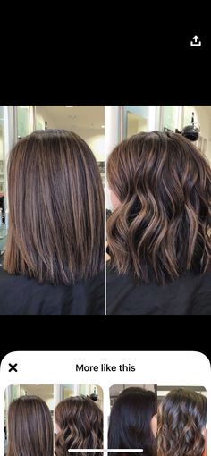 Balayage For Dark Brown Short Hair, Partial Highlights Straight Hair, Brunette Hair With Highlights Straight, Brown Balayage Hair Straight, Brunette Fall Hair 2023 Straight, Short Hair Bayalage Brunette, Brunette Fall Hair 2023 Short, Straight Dark Brown Hair With Highlights, Dark Brunette Balayage Hair Short