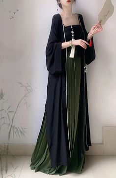 Modern Hanfu Dress, Eloise Bridgerton, Modern Hanfu, Chinese Dresses, Chinese Style Dress, Chinese Fashion, Hanfu Dress, Beautiful Kimonos, Fashion Inspiration Design