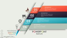 the four steps to success in business info graphics design with arrows, numbers and icons