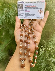 925 Sterling Silver + 4 +6 +8 Mukhi Faces LAB CERTIFIED 54+1 Guru Bead Natural Rudraksha Mala Lord Shivas Rosary Jaap Mala Yoga Prayer by ArtisanCraftedJewelz on Etsy Jaap Mala, Rudraksha Mala, Mala Meditation, Prayers For Healing, Healing Meditation, Bead Stringing, Natural Beads, Shiva