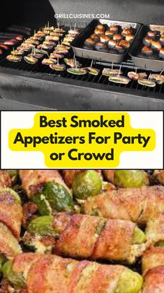 the best smoked appetizers for party or crowd