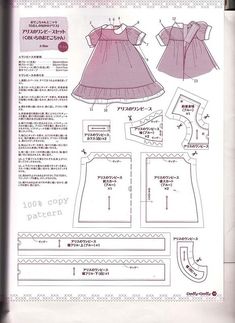 the sewing pattern for this dress is easy to sew