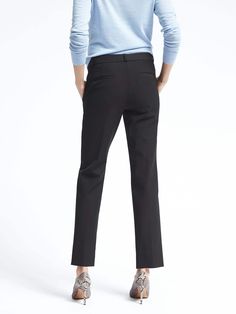 product photo New Pant, Stretch Pants, Straight Cut, Modern Fit, Banana Republic, Stretch Fabric, Capri Pants, Trousers, Pants