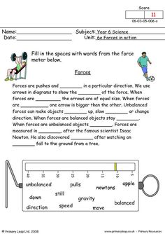 a worksheet with words and pictures on it