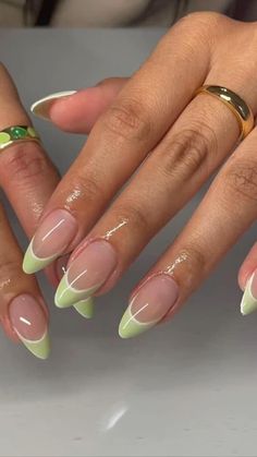 Almond Colour French Tip Nails, Festival French Tip Nails, Spring French Tip Nails Almond, City Break Nails, Almond Nails March, Cute Holiday Nails Summer, Nails For Bali, Acrylic Nail Designs 2024, European Vacation Nails