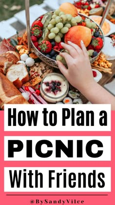 how to plan a picnic with friends