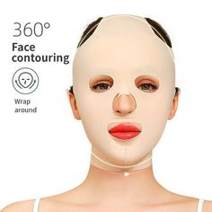 http://www.walmart.com/ip/3d-Reusable-Breathable-Beauty-Women-Anti-Wrinkle-Slimming-Bandage-V-Shaper-Full-Face-Lift-Sleeping-Mask/470385850 Size: One Size. Face Lift Mask, Face Lift Exercises, V Line Face, Cheek Lift, Face Structure, Facial Sheet Mask, Body Mask, Skin Mask, Beauty Gadgets