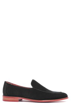 A dapper loafer crafted from luxe velvet is set on a bold sole for statement style. Cushioned footbed Velvet upper/leather lining/rubber sole
 Imported Velvet Loafers Mens, Velvet Loafers, Loafers Men, Fashion Statement, Nordstrom Rack, Rubber Sole, Prince, Loafers, Nordstrom