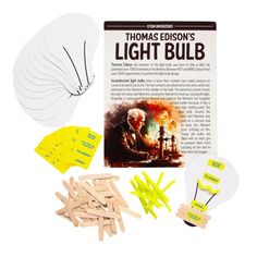 thomas edison's light bulb kit