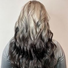 36 Stunning Examples of Reverse Ombré Hair Reverse Ombre Hair Color, Hair Sculpture, One Length Hair, Grey Ombre Hair