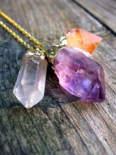 Minerals; oh my... Crystal Horn, Horn Pendant Necklace, Moon Pendant Necklace, Rocks And Gems, Jessica Alba, Soft Grunge, Crystal Necklace Pendant, Gems And Minerals, Crystal Gems