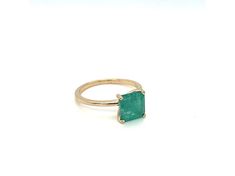 10K Yellow Gold Rectangular Octagonal Emerald Ring 2.23ct Gia Certified Rectangular Yellow Gold Diamond Ring, Gia Certified Square Cut Emerald Ring, Gia Certified Yellow Gold Radiant Cut Emerald Ring, Gia Certified Radiant Cut Emerald Ring In Yellow Gold, Rectangular Prong-set Emerald Ring In Yellow Gold, Rectangular Yellow Gold Emerald Ring With Prong Setting, Rectangular Emerald Ring In Yellow Gold, Rectangular Emerald Solitaire Ring, Gia Certified Square Cut Emerald Ring Gift