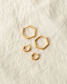 Have a geometric moment with these gold huggie hoops—an elevated staple with endless stacking potential! Crafted in gold vermeil with a hinged closure for easy everyday wear. There’s never been a better time to reshape your stack. Note: these earring posts are slightly thicker than our standard size and might fit a bit snug in your piercing. Gold Geometric Hoop Earrings For Everyday, Geometric Gold Hoop Earrings For Everyday, Everyday Geometric Gold Hoop Earrings, Circle Jewelry, Earring Posts, Digital Gifts, Digital Gift Card, Gold Geometric, Classic Gold