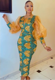 African Party Dresses, Ankara Long Gown Styles, African Fabric Dress, Ankara Gown Styles, African Fashion Modern