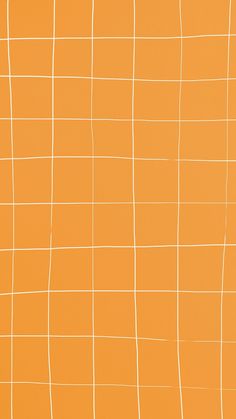 an orange wall with white lines on it