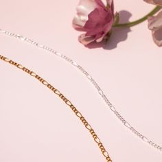 This Figaro Layering Chain is the perfect accessory for any outfit. Crafted from 14k gold filled or sterling silver, it has a uniquely eye-catching style ideal for everyday wear. With the ability to add charms for customizable styling, this chain seamlessly blends classic and contemporary trends for a stunning look. …………………………………. Details: Chain is 14k Gold Filled or Sterling Silver Waterproof and can be worn all the time Size inclusive and made to order just for you Average necklace length is 1 Sterling Silver Figaro Chain Jewelry, Sterling Silver Jewelry With Figaro Chain, Everyday Silver 14k Gold Filled Chain Necklace, Sterling Silver Figaro Chain Necklace With Rectangular Links, Classic Sterling Silver Chain Bracelet With Delicate Chain, Minimalist Silver Chain Necklace 14k Gold Filled, Classic Sterling Silver Delicate Chain Bracelet, Minimalist Silver 14k Gold Filled Chain Necklace, Minimalist 14k Gold Filled Silver Chain Necklace