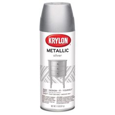 krylon metallic silver spray paint