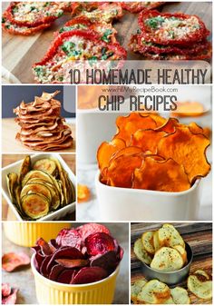 the top ten homemade healthy chip recipes