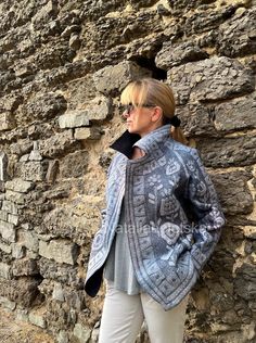 Medieval Long Sleeve Winter Outerwear, Medieval Long Coat For Winter, Medieval Style Long Winter Coat, Traditional Wool Outerwear For Fall, Wool Kimono, Felted Clothing, Medieval Cloak, Victorian Coat, Steampunk Jacket