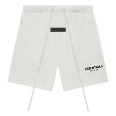 Fear of God Essentials SS22 Sweatshort 'Light Oatmeal' FOG-SS22-413 (Men's/Casual/Shorts) Essentials Shorts, Ideal Male Body, Essential Shorts, Fear Of God Essentials, Fear Of God, Fit Ideas, Shorts Men, Sweat Shorts, Light Summer